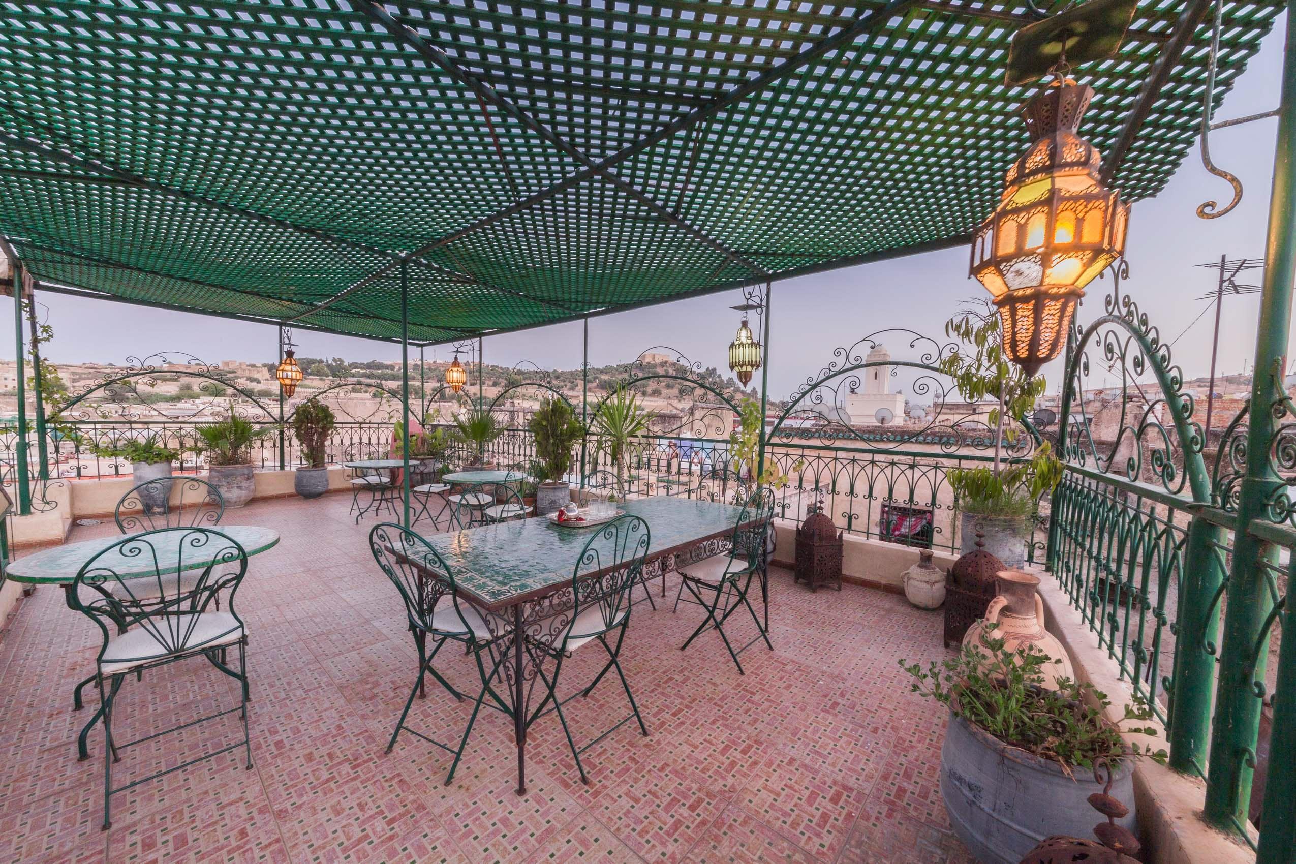 Riad Dar Guennoun Fès Exterior foto